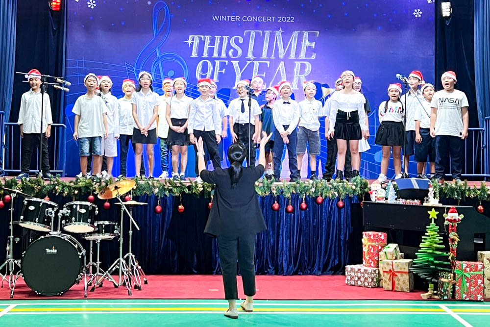 Trường quốc tế Tesla winter concert