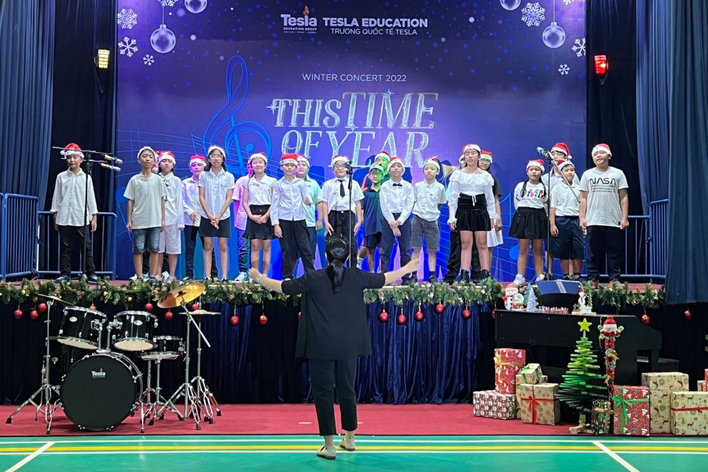 Trường quốc tế Tesla winter concert