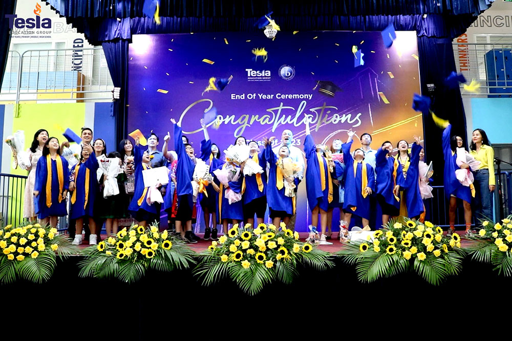 2022 - 2023 End-of-Year Ceremony at Tesla Education