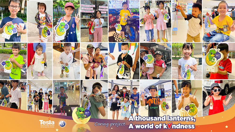 "A thousand lanterns, A world of kindness" caring project