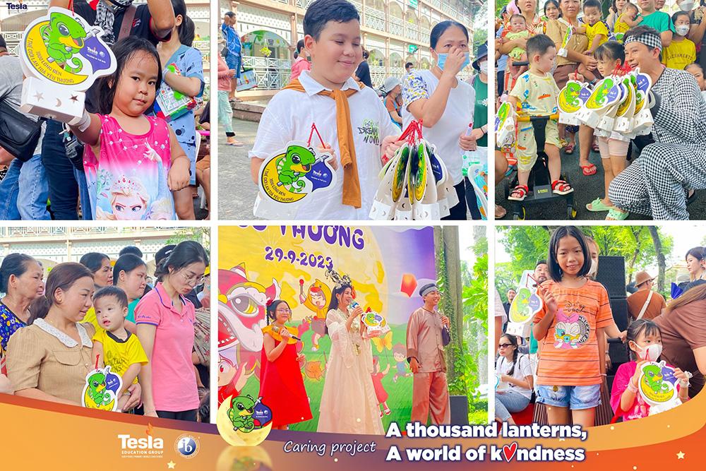 "A thousand lanterns, A world of kindness" caring project