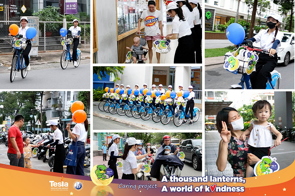 "A thousand lanterns, A world of kindness" caring project