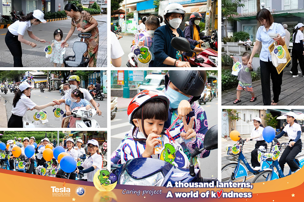 "A thousand lanterns, A world of kindness" caring project