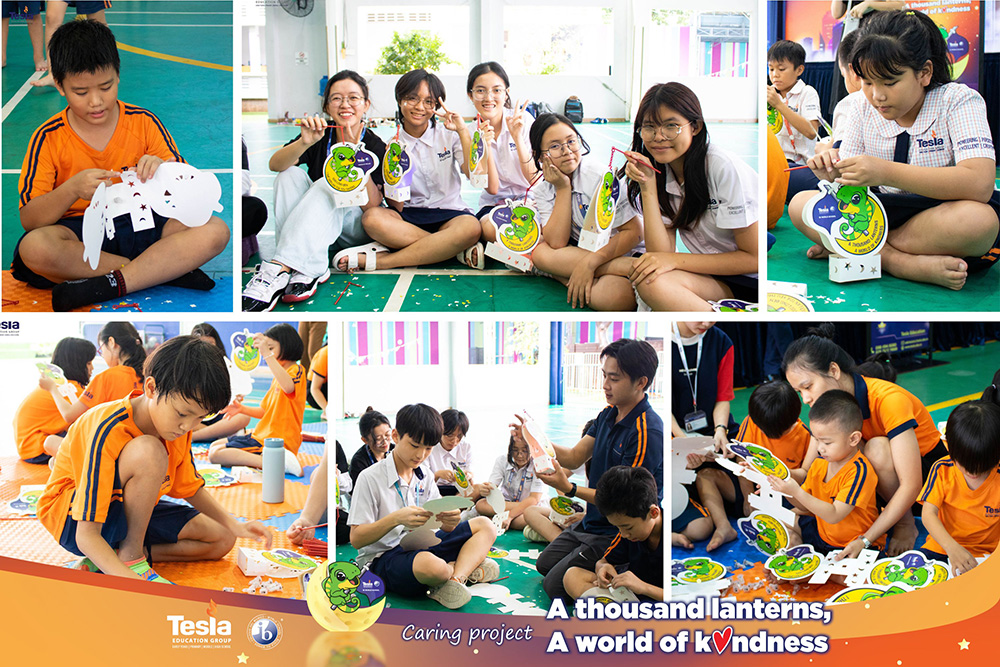 "A thousand lanterns, A world of kindness" caring project