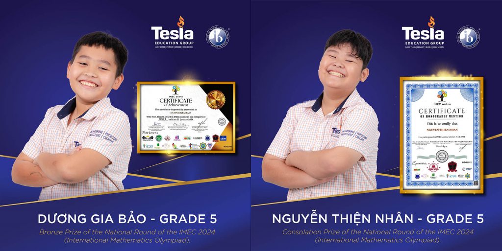 Outstanding achievements of Tesla Education students
